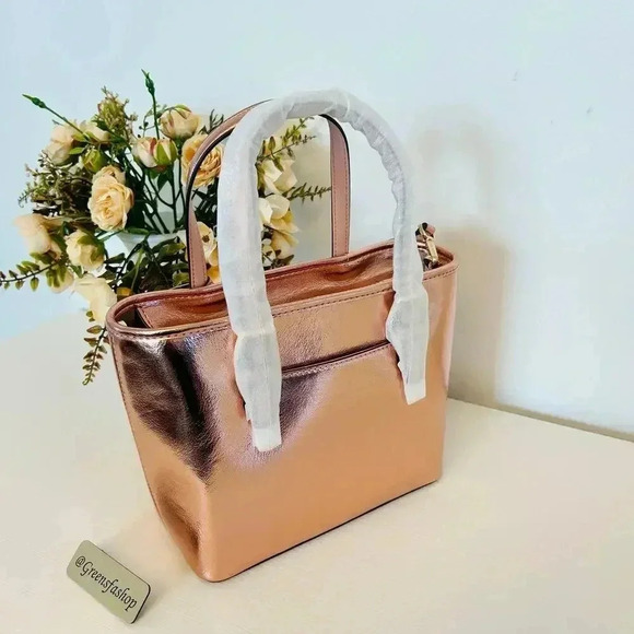 Michael Kors XS Jet Set Travel Carryall Top Zip Tote Primrose - Picture 5 of 11